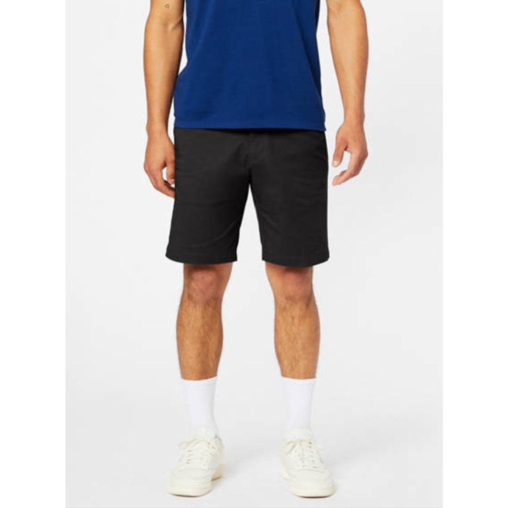 Dockers Men Ultimate Supreme Flex Stretch Solid Shorts Black Size 33X9.5
